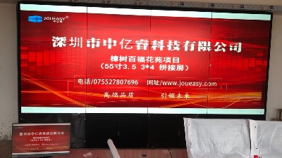 12塊55寸拼接屏助力江西樟樹百?；ㄔ沸^(qū)安全防范