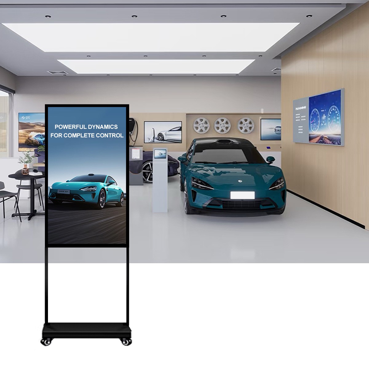 65寸立式雙面廣告機(jī)